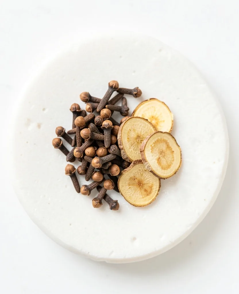 Botanical macro photography representing natural wellness